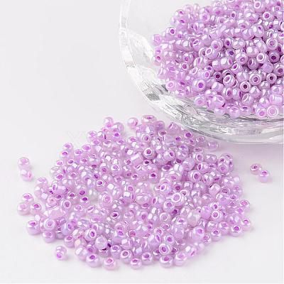 8/0 Ceylon Round Glass Seed Beads X-SEED-A011-3mm-150-1