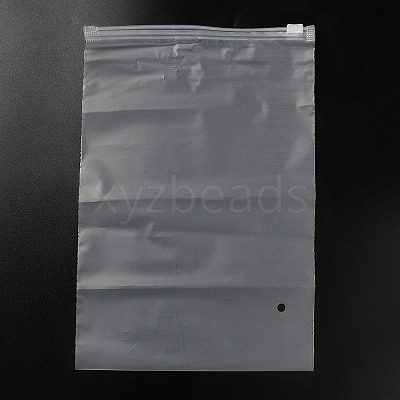 Transparent PE Jewelry Zip Top Storage Bags ABAG-H114-01I-1