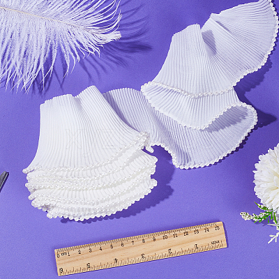 5M Polyester Ruffled Trimming DIY-GF0007-87B-1