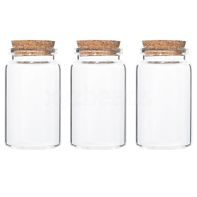 Glass Jar Glass Bottles Bead Containers AJEW-SP0003-91C-1