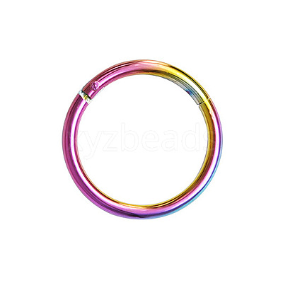 316L Surgical Stainless Steel Hoop Cartilage Earrings WGB51CA-11-1