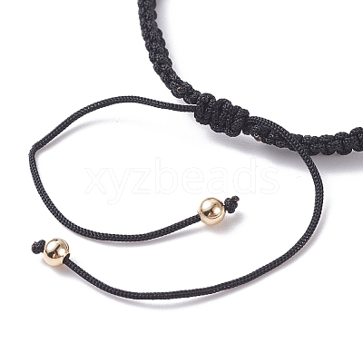 Chakra Nylon Cord Braided Bead Bracelets Set BJEW-JB07251-1