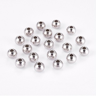Tarnish Resistant 202 Stainless Steel Rondelle Spacer Beads STAS-F094-06C-P-1