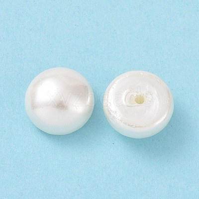 Shell Pearl Half Drilled Beads BSHE-G011-01-10mm-1