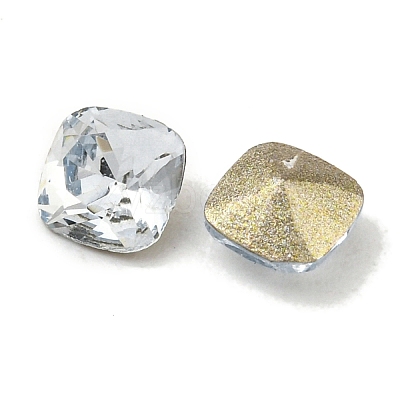 Glass Rhinestone Cabochons RGLA-L029-14B-211-1