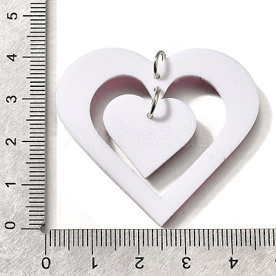 Printed Acrylic Pendants FIND-B045-05-1