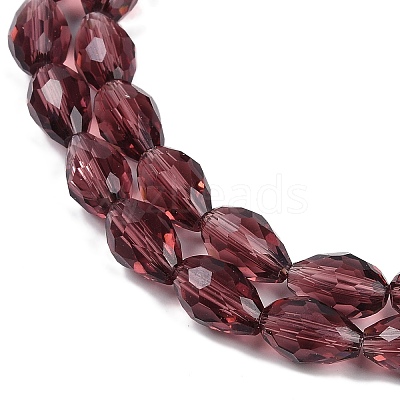 Transparent Glass Beads Strands EGLA-N013-T4mm-D03-1