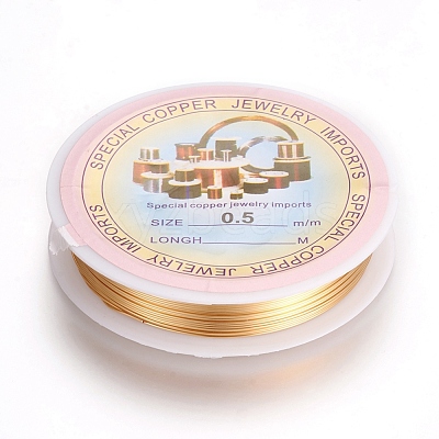 Round Copper Wire for Jewelry Making X-CWIR-L004-B-G-1