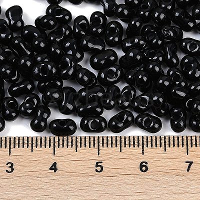 Baking Paint Glass Seed Beads SEED-K010-A02-1