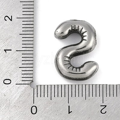 Anti-Tarnish 304 Stainless Steel Pendants STAS-K256-25S-P-1