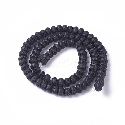 Natural Lava Rock Beads Strands G-E541-05A-1