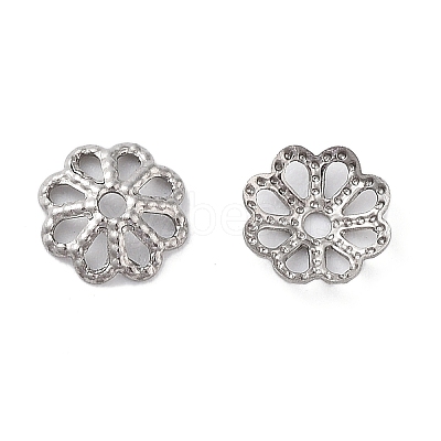 Non-Tarnish 316 Stainless Steel Bead Caps STAS-K274-04P-1