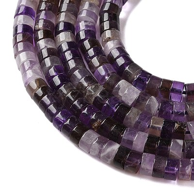 Natural Amethyst Beads Strands G-M420-A17-01-1