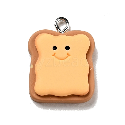 Opaque Resin Pendants RESI-G043-D01-1