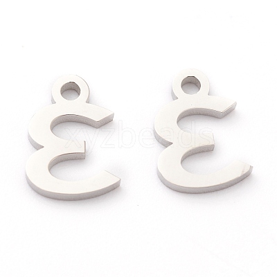 Non-Tarnish 304 Stainless Steel Charms STAS-G244-01E-1