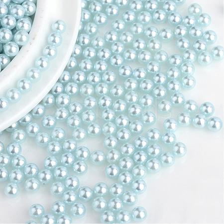 Imitation Pearl Acrylic Beads OACR-S011-4mm-Z12-1