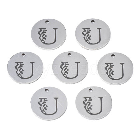 Non-Tarnish 304 Stainless Steel Charms STAS-T059-26P-U-1