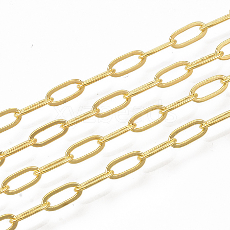 Brass Paperclip Chains CHC-S008-001D-G-1