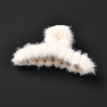 Faux Mink Fur Claw Hair Clips PHAR-K002-01I-1