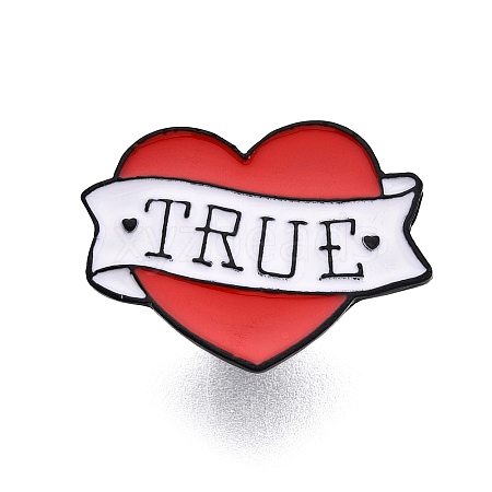 Heart Enamel Pins JEWB-N001-24A-1