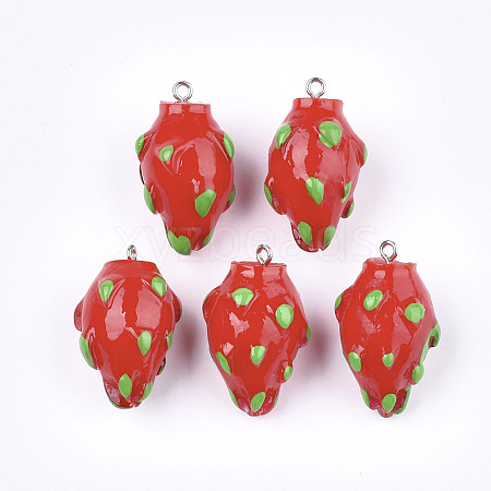 Resin Pendants LS-RESI-T028-44-1