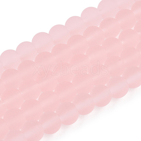 Transparent Glass Beads Strands LS-GLAA-T032-T4mm-MD10-1