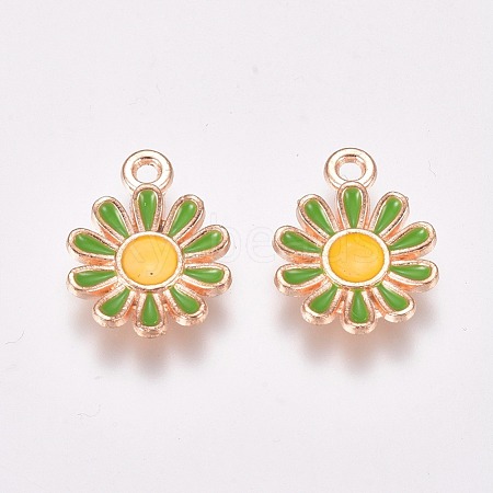 Alloy Enamel Charms PALLOY-TAC0009-57D-1