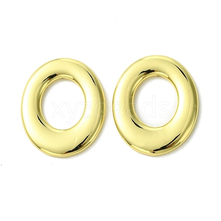 Rack Plating Brass Linking Ring KK-A204-19G-1