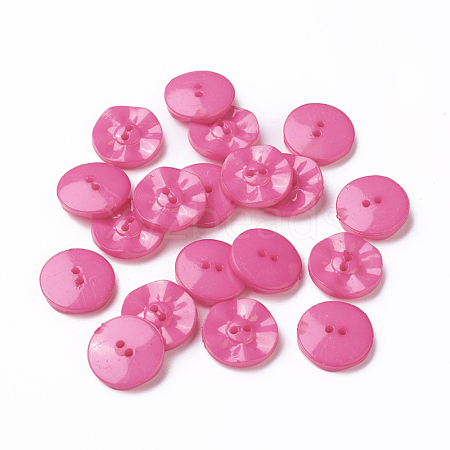 Acrylic Sewing Buttons BUTT-E073-C-04-1