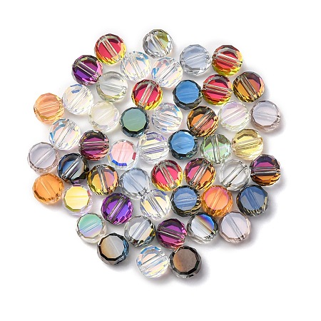 50Pcs Electroplate Glass Beads EGLA-FP0001-02-1