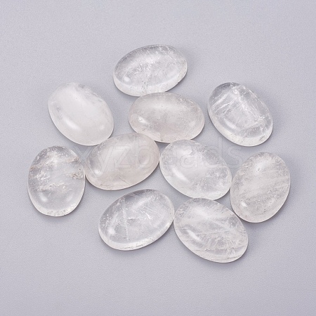 Natural Quartz Crystal Cabochons X-G-I219-07B-1