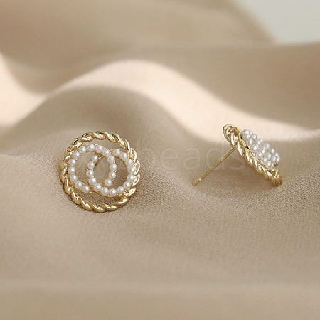 Imitation Pearl Earrings for Women FS-WG67811-72-1