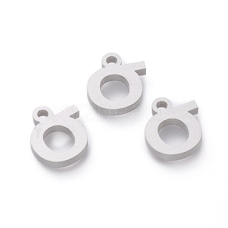 Tarnish Resistant 304 Stainless Steel Pendants STAS-A045-23P-1