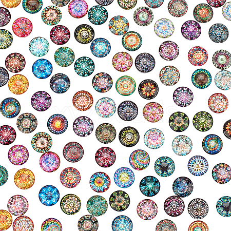 Glass Cabochons GLAA-WH0022-64A-1