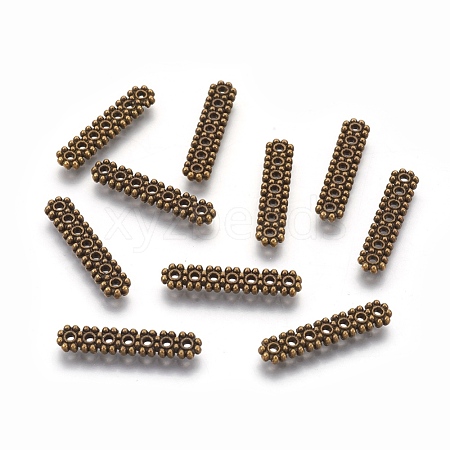 Tibetan Style Beads Spacers TIBEB-S034-AB-FF-1