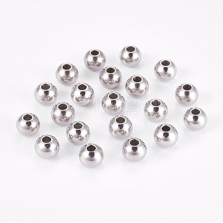 Tarnish Resistant 202 Stainless Steel Rondelle Spacer Beads STAS-F094-06C-P-1