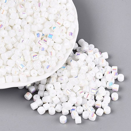 FGB Opaque Colours Glass Seed Beads SEED-Q040-07A-A01-1