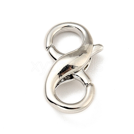 Brass Double Opening Lobster Claw Clasps KK-G416-53P-1