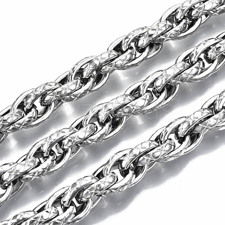 304 Stainless Steel Rope Chains CHS-S008-008P-1