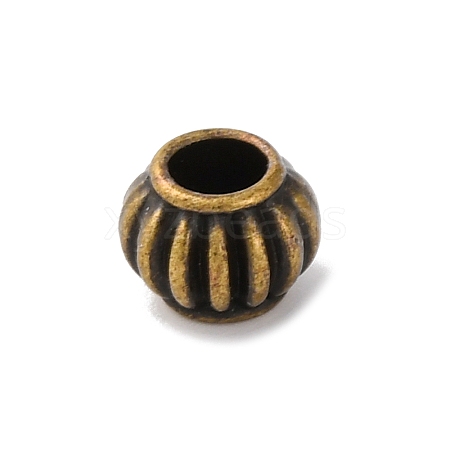 Tibetan Style Alloy European Beads TIBE-M004-01AB-1