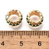 Brass Glass Beads KK-M318-31G-2