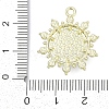 Alloy Rhinestone Pendants PALLOY-R151-49G-02-3