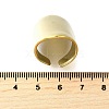 304 Stainless Steel Adjustable Cuff Rings for Women RJEW-B123-01G-01-5