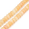 Natural Yellow Jade Beads Strands G-T138-74A-4