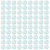 100Pcs Crackle Transparent Glass UV Reactive Beads GLAA-TA0004-28B-2