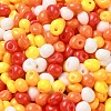 6/0 Opaque Baking Paint Glass Seed Beads SEED-M012-02A-30-3