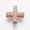 Brass Micro Pave Cubic Zirconia Pendants ZIRC-E143-49-2