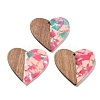 Resin and Walnut Pendants LS-FIND-R051-09B-1