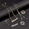  12Pcs Brass Box Chain Bracelet KK-NB0002-62-4