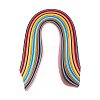 Rectangle 36 Colors Quilling Paper Strips DIY-PH0008-03A-WH-4